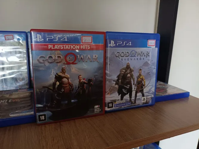 Jogos ps4 kit com duas mídia