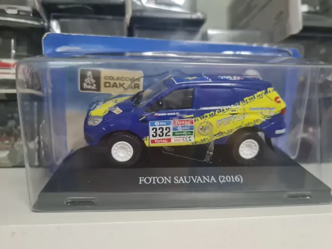 Miniatura Foton Sauvana 2016 Paris Dakar escala 1/43.