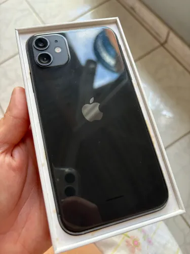 iPhone 11 64GB Preto | Face ID OK | Única Dona