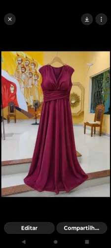 Vestidos infantil e adulto 