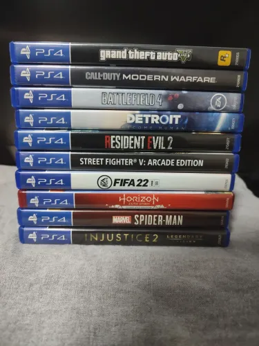 Lote Jogos Playstation 4 Semi Novos