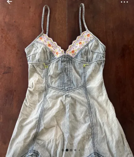 Vestito Jeans Vintage Stefanel (italia ) 