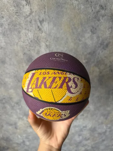 Mini bola de basquete lakers