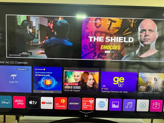 Smart TV LG 60" UHD 4K HDR Ativo, ThinQ AI Inteligência Artificial, Ultra Surround Sound