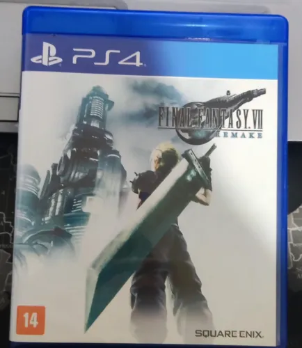 Final Fantasy Vii Remake Ps4 Mídia Física Leg Pt Br (Usado)