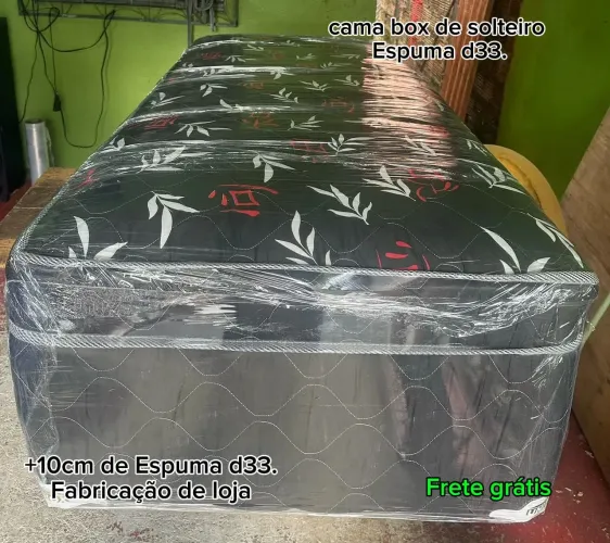 Cama box solteiro Espuma d33