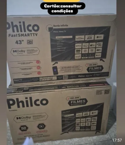 Tv smart Philco 43 polegadas