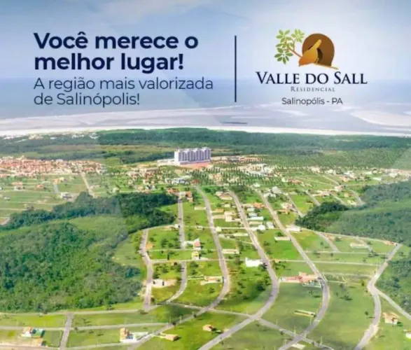 Terreno de esquina no Vale do Sal II
