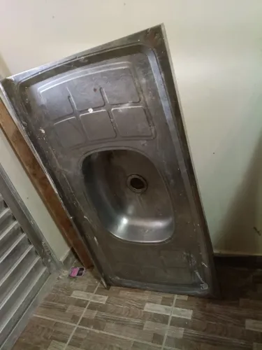 Pia de inox cozinha uma metro perfeita para sua cozinha.retira no local não entregarmos.
