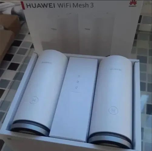 Kit 2 roteadores Huawei mesh 3 WS8100
