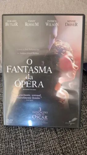 Dvd filme o FANTASMA DA OPERA- GERARD BUTLER
