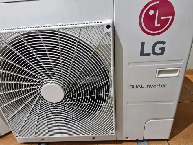 Ar condicionado 36 mil btus lg dual wifi inverter quente frio