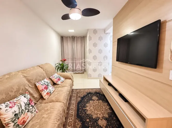 Apartamento mobiliado à venda no condomínio Plaza Mayor Residencial em Piracicaba