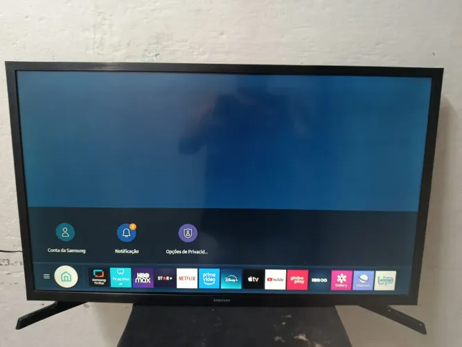 Tv Samsung tyse top 32 Polegadas com apps Netflix YouTube canal Samsung 