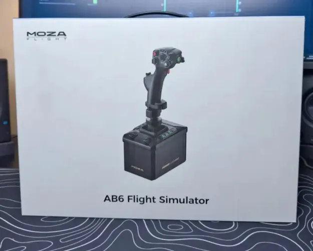 Joystick Moza Ab6 na caixa! 