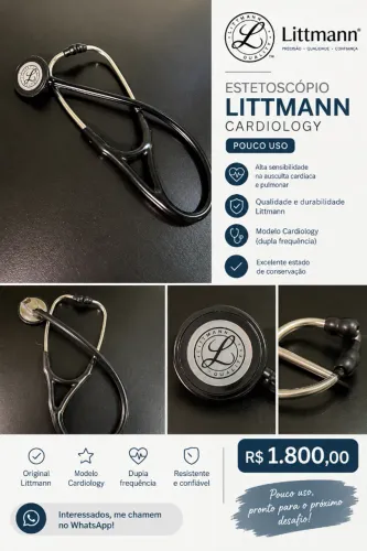Estetoscópio Littmann cardiology
