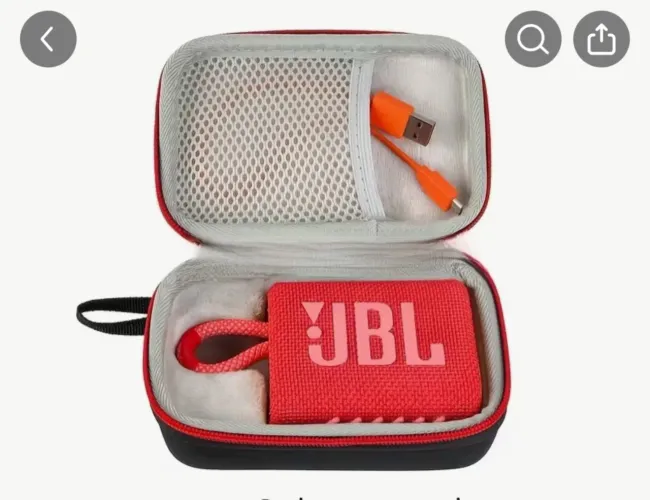 (CAIXA APENAS) Bolsa de armazenamento JBL GO3