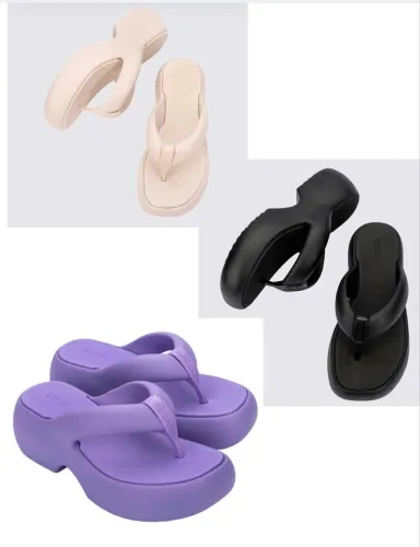 Kit três Melissas plataforma TAM 37