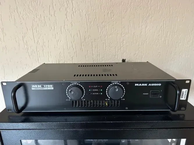 Amplificador De Potência Mark Audio 200 W Rms - Mk 1200