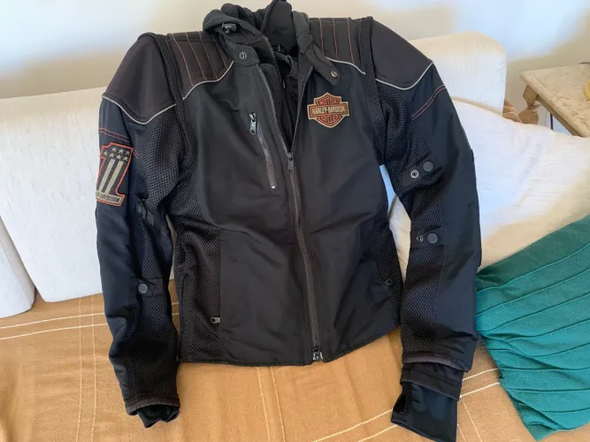 Jaqueta original Harley Davidson. Linda!