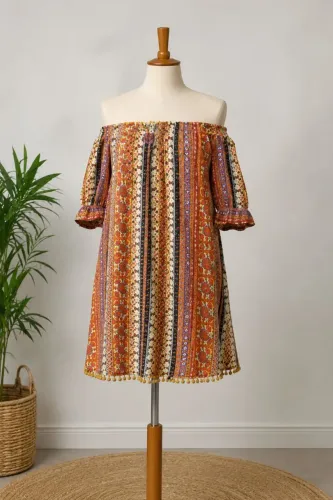 Vestido Estampado da Farm