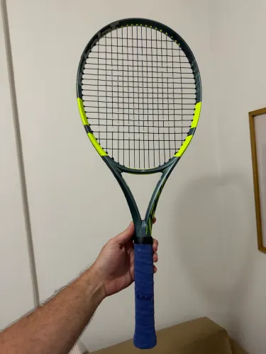 Babolat Pure Aero 100 L3 - solinco confidential soft 48lbs