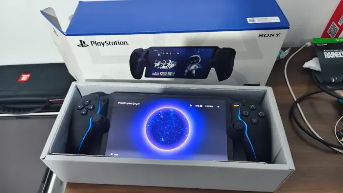 Ps portal Ps5 portal midnight Black preto praticamente novo