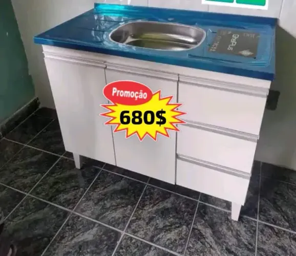 Armários com pia 