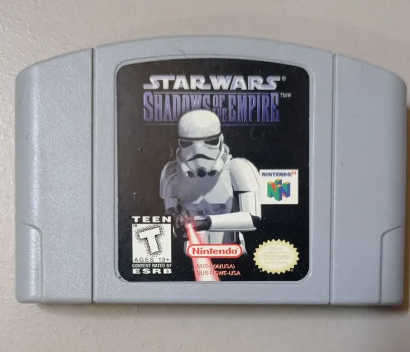 Jogo Star Wars Shadows of the Empire Nintendo 64 original