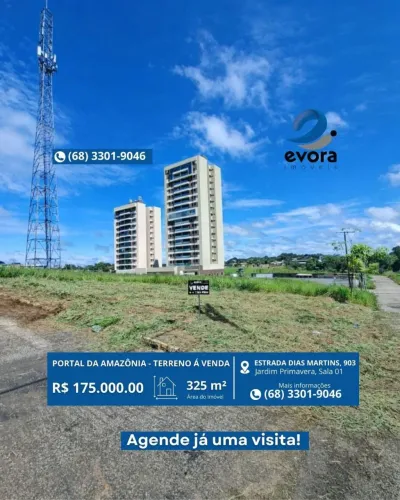 EVORA VENDE - Lote Portal da Amazônia