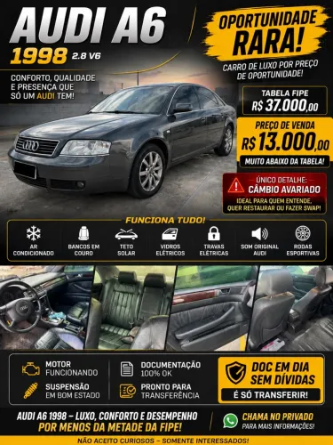 Audi A6 2.8 Avant 30V Tiptronic 1998