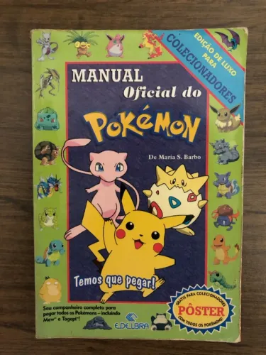 Livro Oficial Pokémon