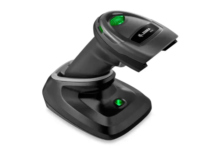 Scanner de Mão Zebra DS2278 Sem Fio Bluetooth - Completo com Base