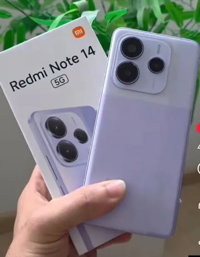 Xiaomi Note 14 5G 256/8 -- Modelo 100% Novo lacrado com Garantia e Nota fiscal 
