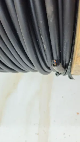 Bobina cabo pp 300m sem emenda  2x4mm hepr 1kv 