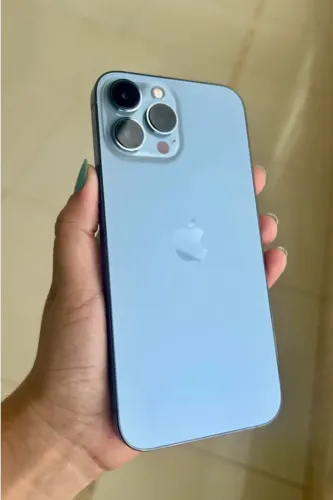 iPhone 13 PRO MAX Azul 256gb - Bateria 89% - FUNCIONA TUDO PERFEITAMENTE - ATE 18X CARTAO