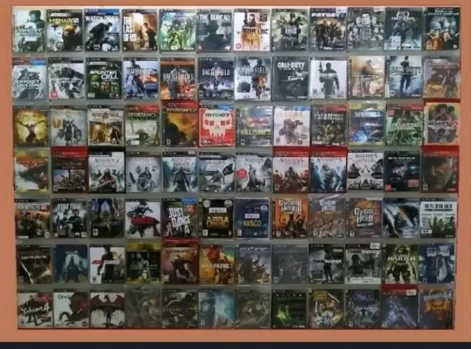Jogos de ps3 mídia física