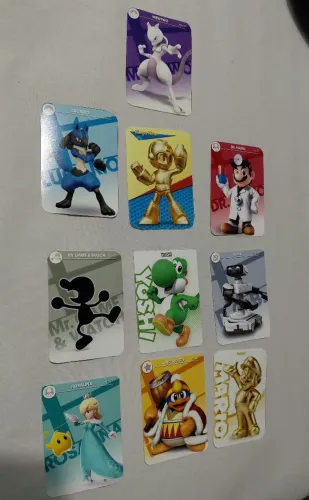 Amiibo card Nintendo wii wii u Switch Pokémon Mario Yoshi Kirby