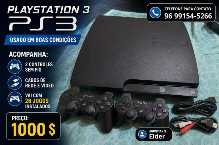Vendo ps3 