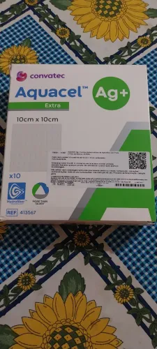 Curativo aquacel com prata