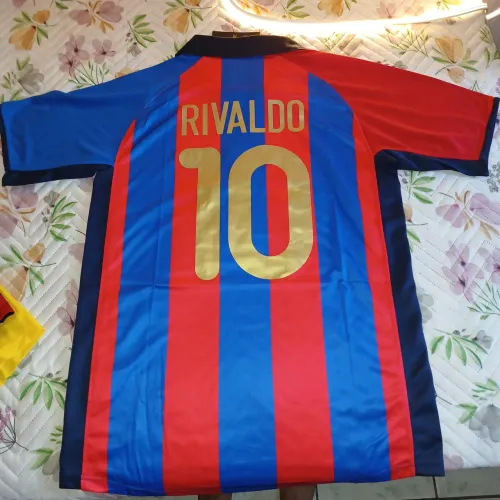 Camisa retro rivaldo Barcelona