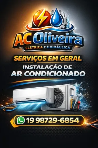 Elétrica e Hidraúlica, Manutenção higienização e instalação de ar condicionado