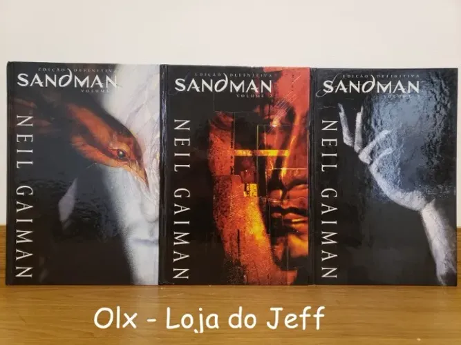 Sandman - Edição Definitiva Vol. I, II e III (Panini) - Excelente Estado 