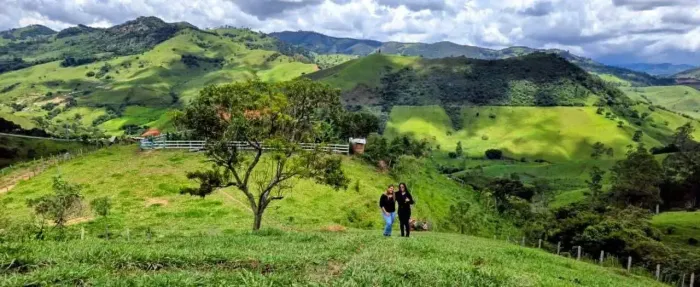 Chacara formada em Delfim Moreira