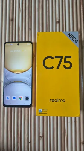 REALME C75 256GB Lightning Gold LANÇAMENTO NOVO NA CAIXA