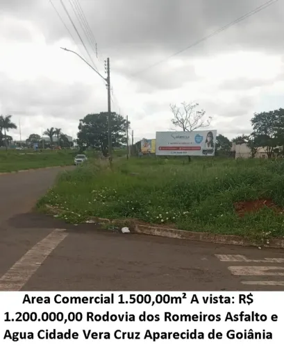 Leia a descrição: Area Comercial 1.500,00m² (Rodovia dos Romeiros) Cidade Vera Cruz