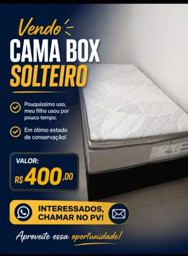 Vendo cama solteirão