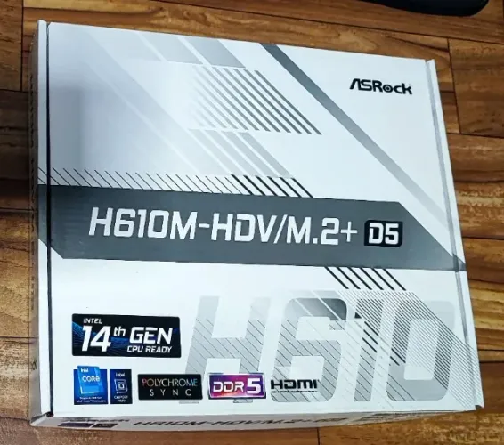 Placa-mãe H610M-HDV/M.2+ D5 - LGA1700 DDR5