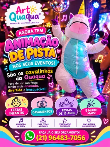 Animação/Recreação/Pintura Artistica/ Escultura de balão