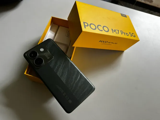 Xiaomi Poco M7 Pro 5G - Completo na caixa 